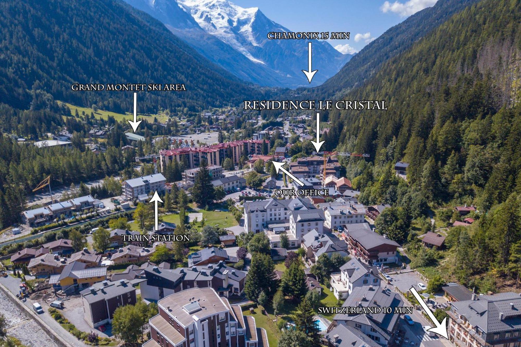 Residance Le Cristal - Grands Montets 11 - Happy Rentals Chamonix Luaran gambar